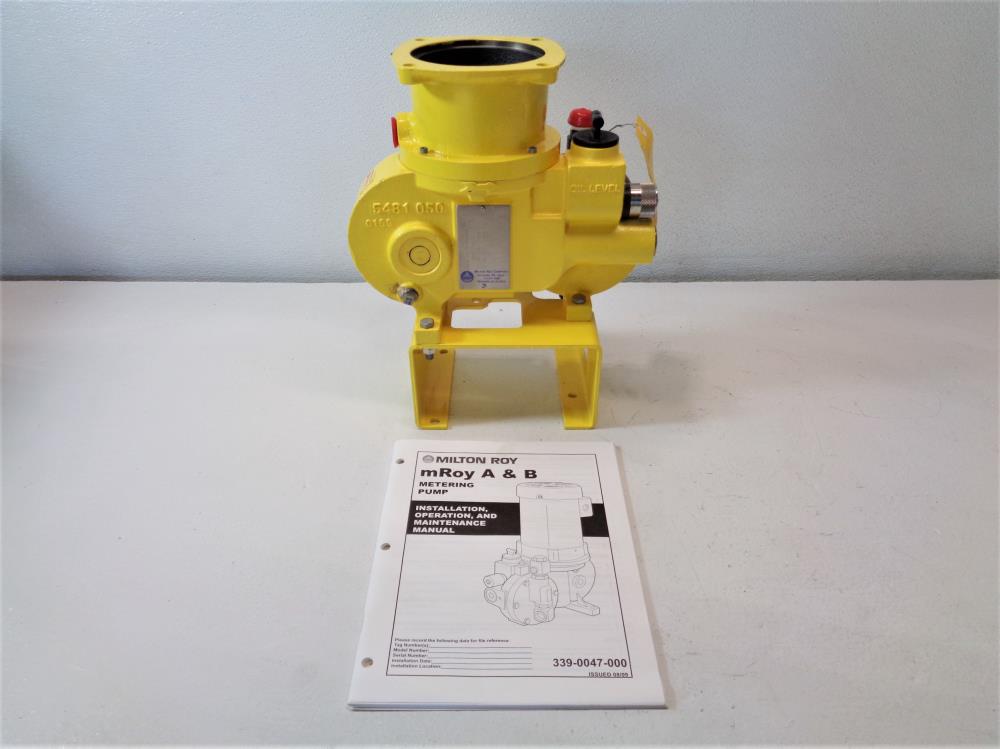 Milton Roy Metering Pump 11.30 GPH #RA121724FRSESEM1NB